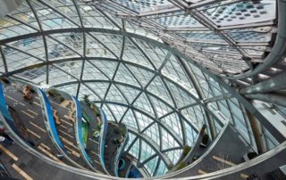 Astana Expo 2017 Sphere building -inside