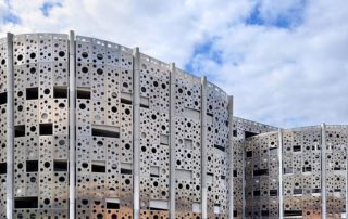 aluminum perforated panels for exterior wall decorative