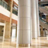 aluminum wall panels for column covers