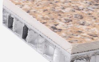 stone veneer aluminum honeycomb panels -granite