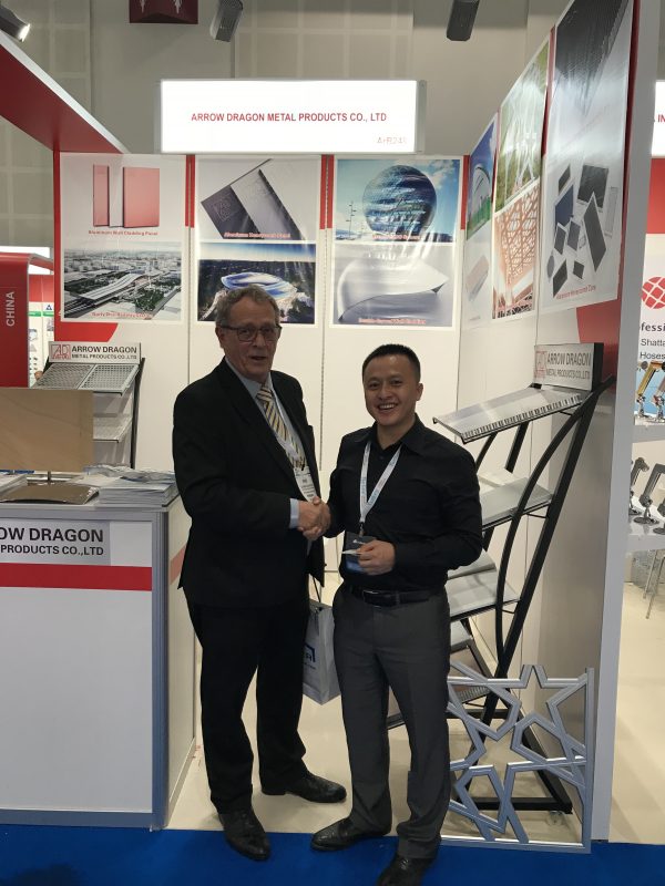 Mr. Bjorn Ostbye from Lulu Group visit our stand in 2018 Dubai BIG 5 exhibition